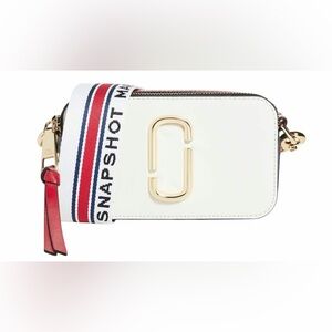 MARC JACOBS SNAPSHOT CROSSBODY BAG | New, Coconut Multi Color